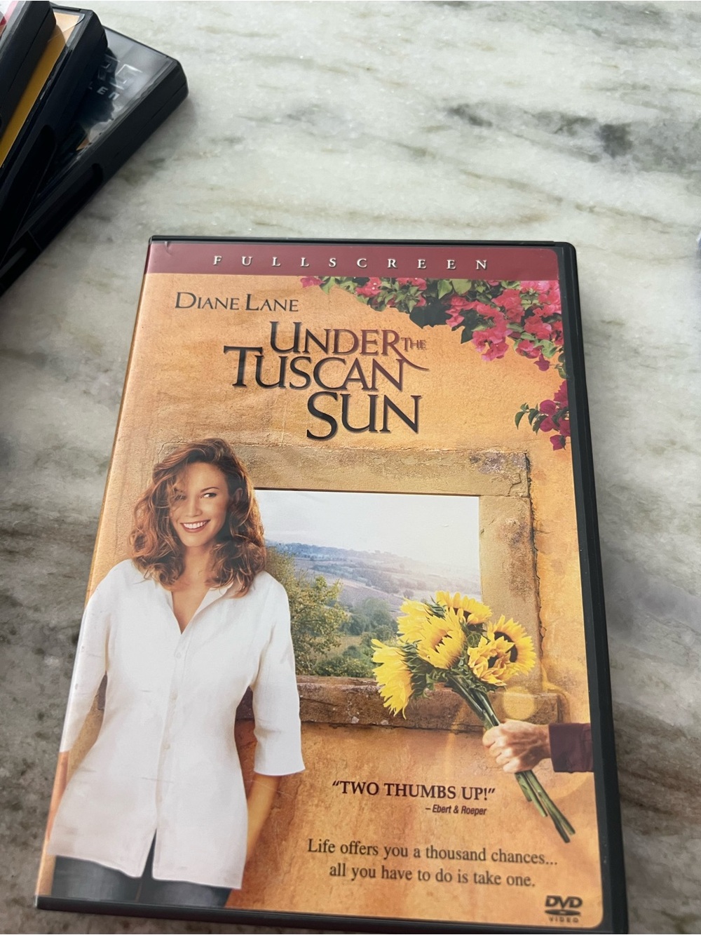 Under the Tuscan Sun DVD — White, Yellow
